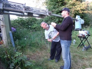 GB7WB Wind Turbine with Steve and Graham